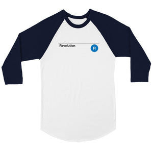 Revolution . T-shirt Unisex 3/4 Sleeve Raglan
