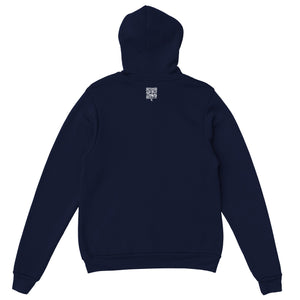 Feel The Colors . Hoodie Unisex Pullover Navy
