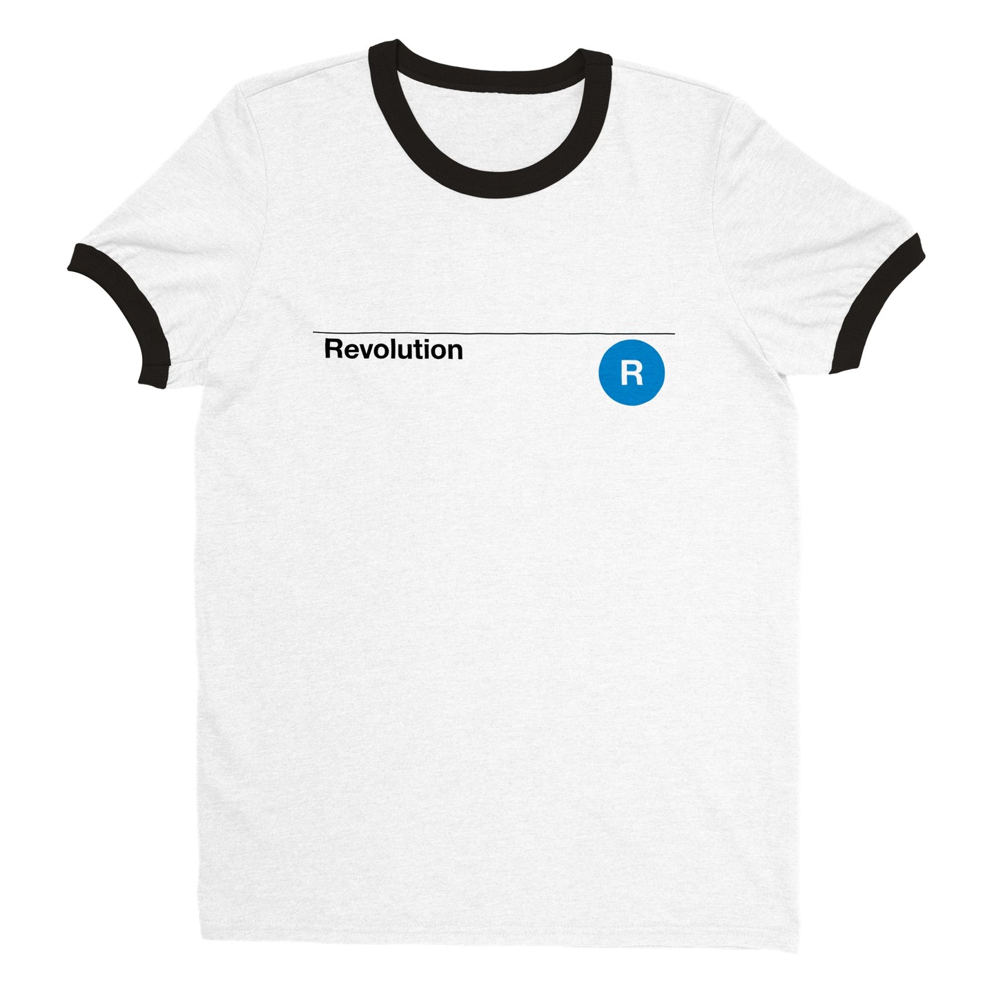 Revolution . T-shirt Unisex Ringer