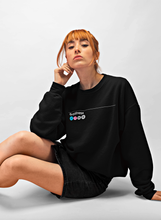 Load image into Gallery viewer, Greatness . Sweatshirt Unisex Classic Cewwneck Black
