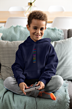 Load image into Gallery viewer, Feel The Colors . Hoodie Kids Pullover Navy
