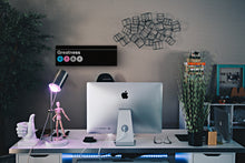 Load image into Gallery viewer, Greatness . Sign Aluminum Print Black