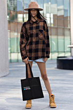 Load image into Gallery viewer, Greatness . Tote Bag Black