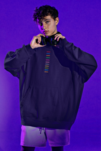 Load image into Gallery viewer, Feel The Colors . Hoodie Unisex Pullover Navy
