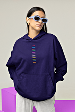 Load image into Gallery viewer, Feel The Colors . Hoodie Unisex Pullover Navy

