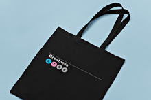 Load image into Gallery viewer, Greatness . Tote Bag Black