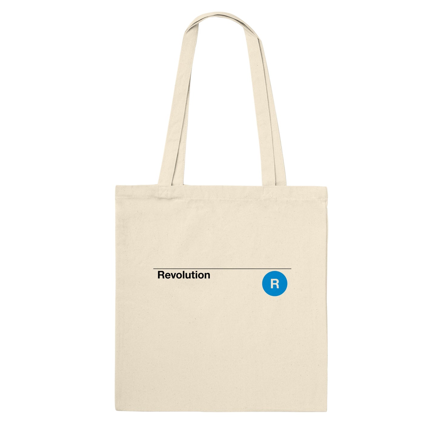 Revolution . Tote Bag Natural